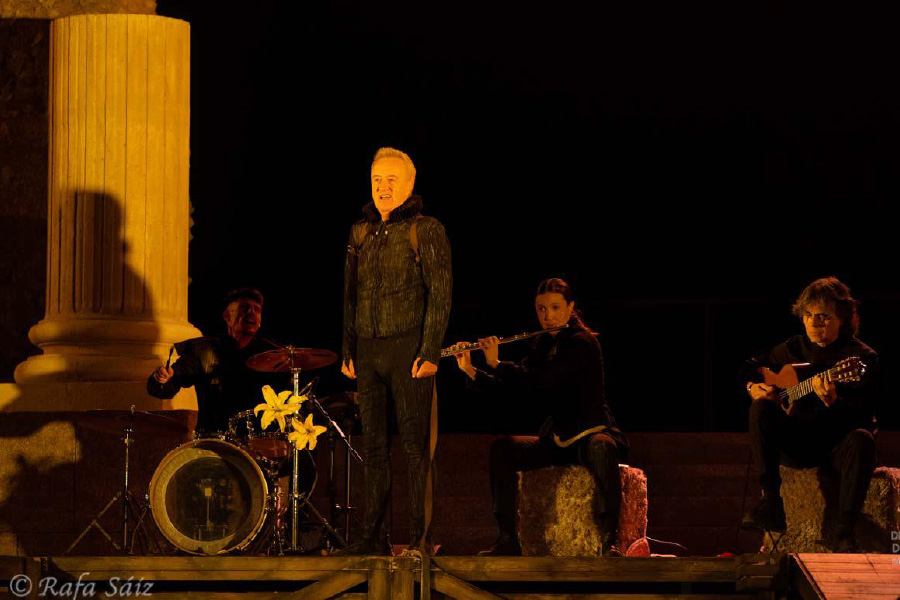 Festival de verano de teatro en Clunia. Burro teatro