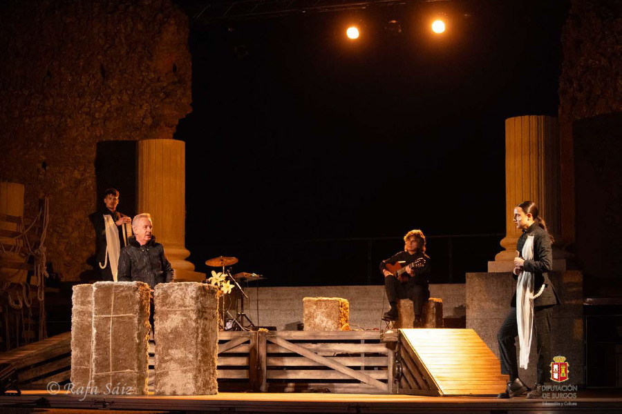 Festival de verano de teatro en Clunia. Burro teatro